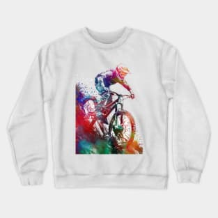 BMX Bike sport art #cycling #sport #biking Crewneck Sweatshirt